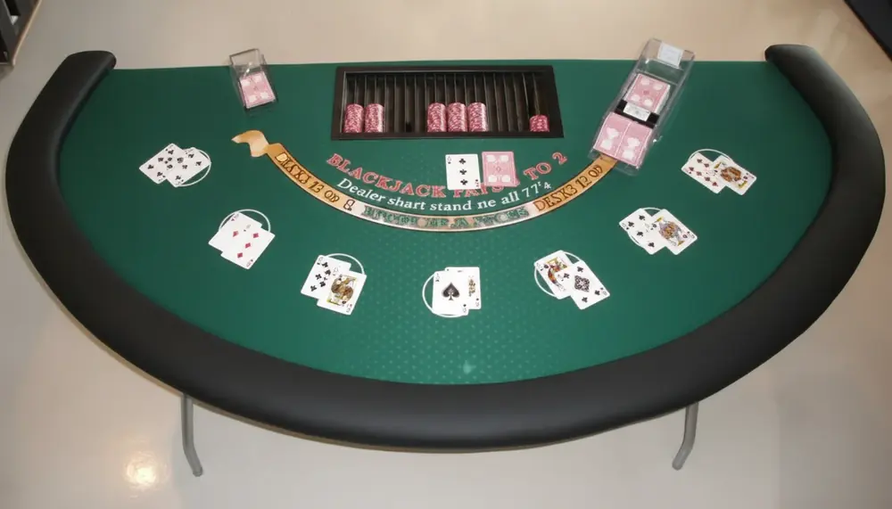 mesa de blackjack
