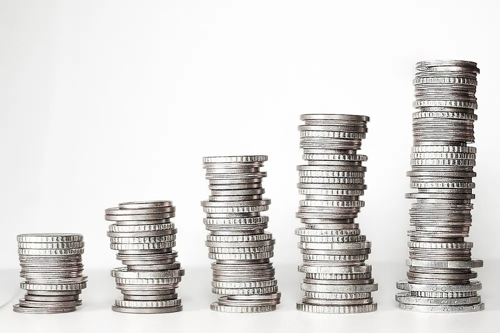 monedas apiladas