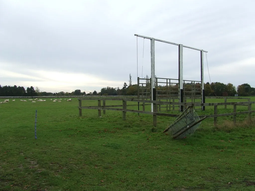estructura de un tablero de apuestas en un hipódromo